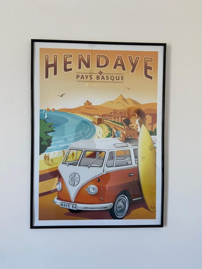 T4 Avec Terrasse Ideal En Famille Ou Entre Amis Hendaye Eksteriør bilde